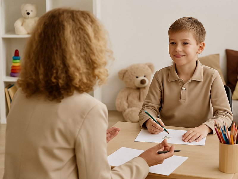 Psicologa Minori Autismo ADHD